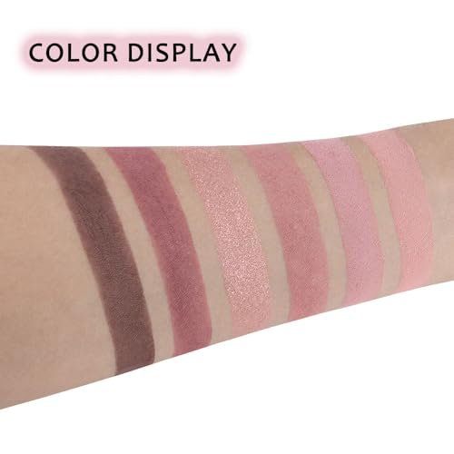 6-Color Matte & Shimmer Eyeshadow Palette - Bold Looks!